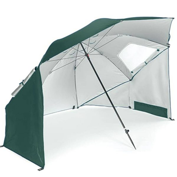 Portable Mesh Window Beach Umbrella Tent - Image 5