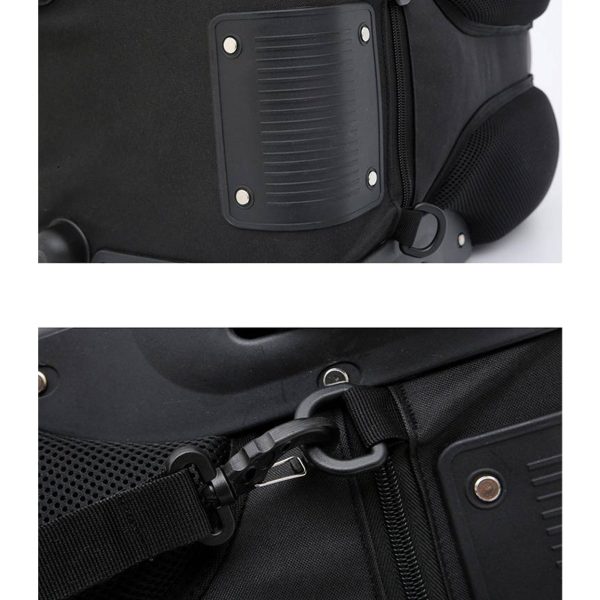 Oxford Rolling with 4 Wheels Travel Backpack Duffel bag Men - Image 5