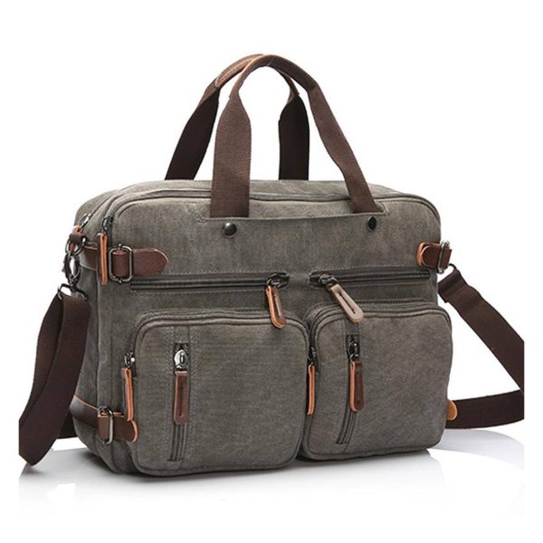 Canvas Wearable Duffel bag - Image 3