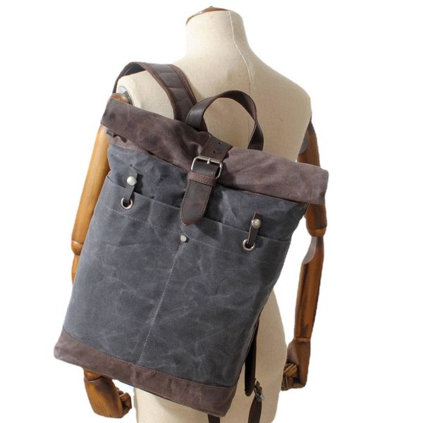 Canvas Multi Color Outdoor TravelBatik Backpack - Image 6