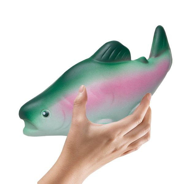 PU Foam Salmon Shaped Stress Reliever Toys - Image 5