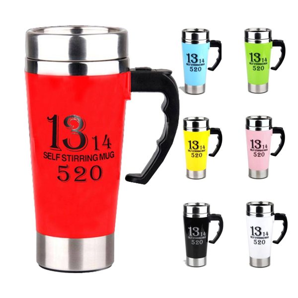 28oz Stainless Steel Auto Stirring Coffee Mug - Image 2