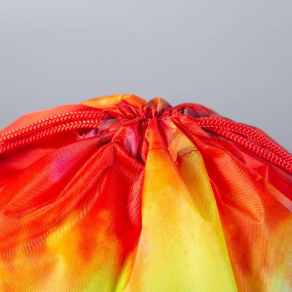 Nylon Waterproof Sports Drawstring Backpack - Image 5