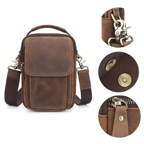 Leather Wearable Cross-body bag - Image 4
