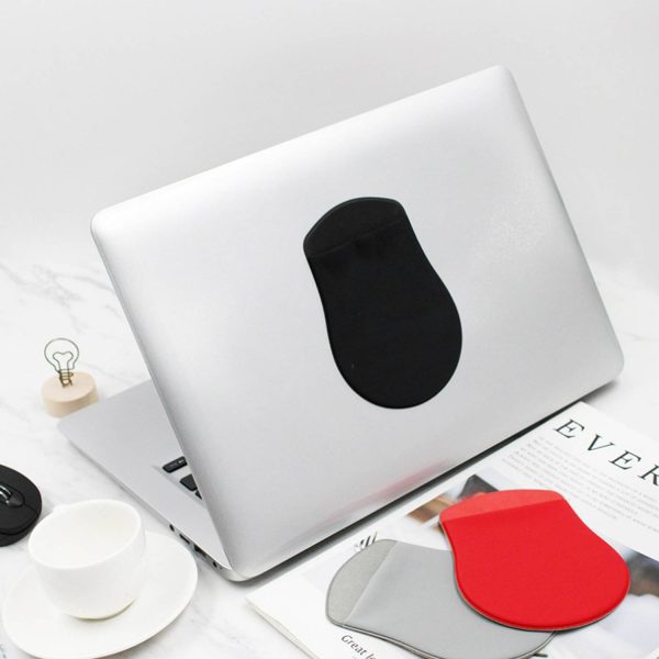 Portable Self-adhesive Lycra Wireless Mouse Storage Bag - Image 2