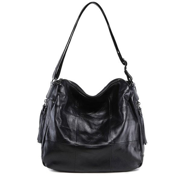 Genuine leather Hobo Purse Shoulder Bags for Women - Image 2