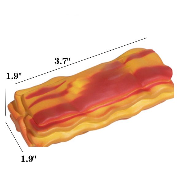 PU Foam Bacon Stress Reliever Toys - Image 3