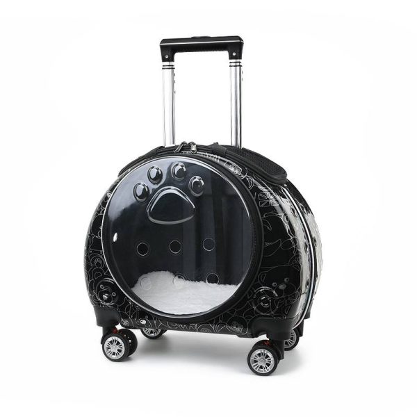 Full Transparent Pet Trolley Box Dog Bag - Image 6