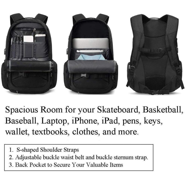 Oxford cloth shoulder multifunctional sports backpack - Image 2