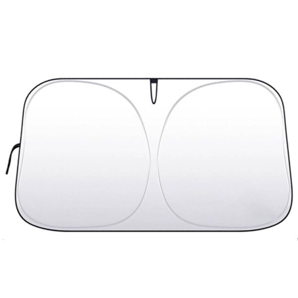 Silver Coated Car Front Sun Shade - Image 2
