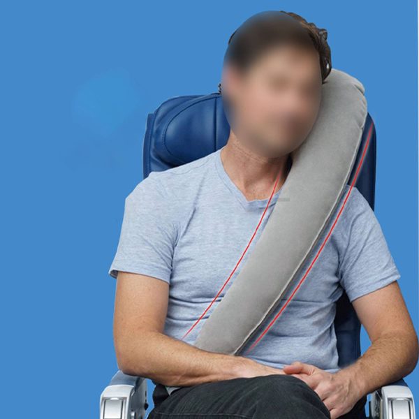 Inflatable Travel Neck & Body Pillow - Image 3