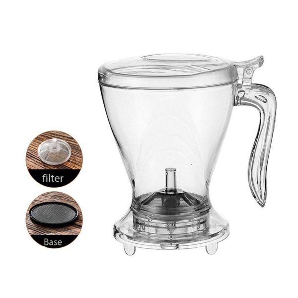 Manual Clear Plastic Coffee Filter - Image 6