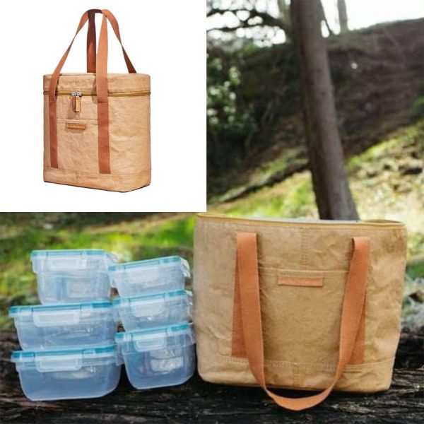 Dupont paper tote cooler bag - Image 3