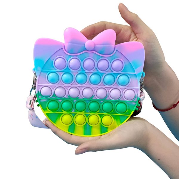 Silicone stress relief qute crossbody bag - Image 4