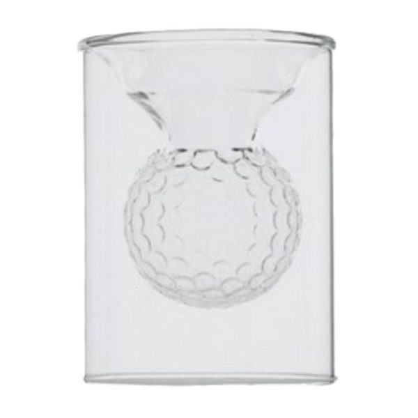 2 Oz Double Layer Golf Wine Glass - Image 5