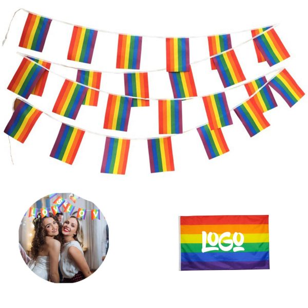 LGBT Rainbow polyester Pride Banner