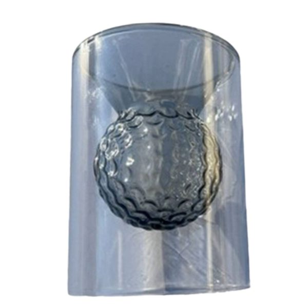 2 Oz Double Layer Golf Wine Glass - Image 4