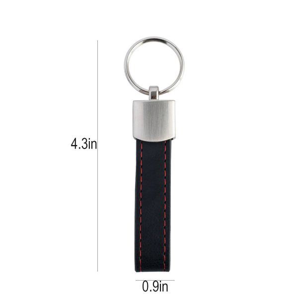 PU Leather Car Keychain - Image 4