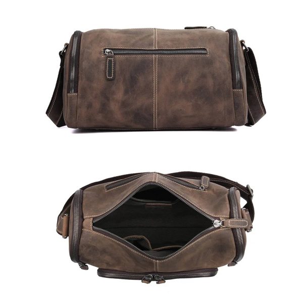 Leather Wearable Duffle bag - Image 4