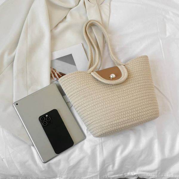 Straw Beach Tote Bags for Women - Image 4