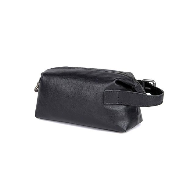 Leather Wearable Cosmetic bag