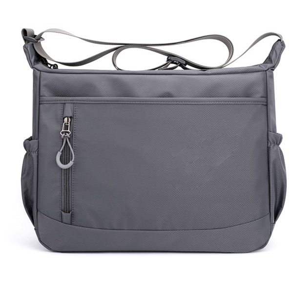 Nylon Multicolor High Capacity Crossbody Bag - Image 3