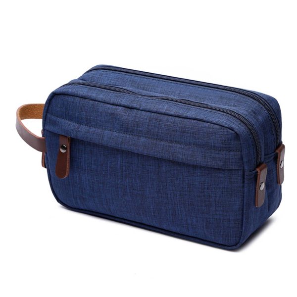 Polyester Waterproof Cosmetic Toiletry Bag