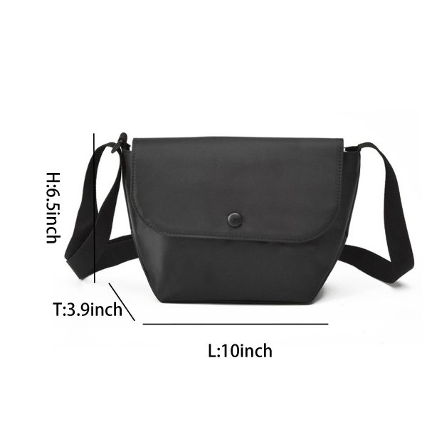 Waterproof Nylon Crossbody Bag - Image 6