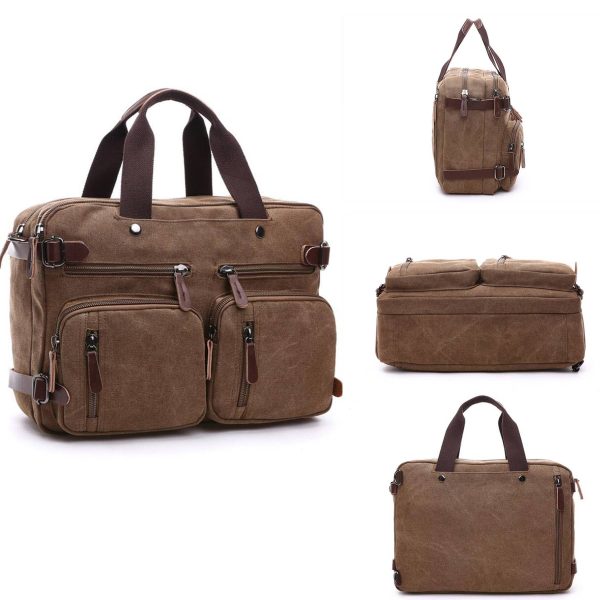 Canvas Wearable Duffel bag - Image 4