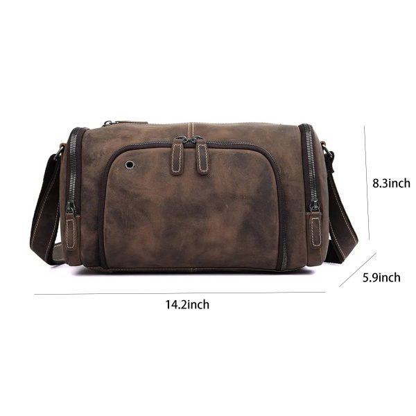 Leather Wearable Duffle bag - Image 3