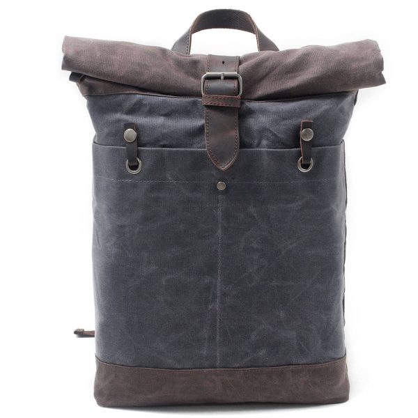 Canvas Multi Color Outdoor TravelBatik Backpack - Image 3