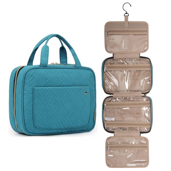 Polyester Water-resistant Makeup Cosmetic Bag - Image 2