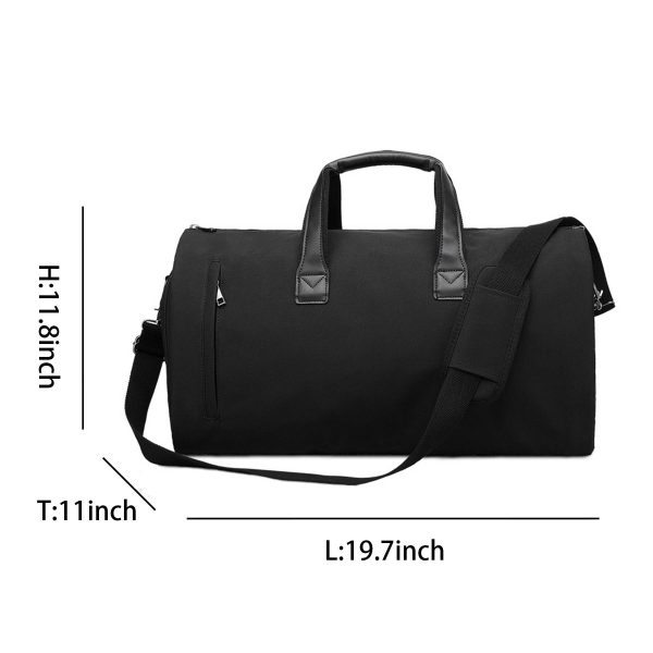 Oxford Travel Duffle Bag for Men - Image 6