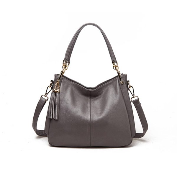 PU Leather Tassels Women Cross-body Handbags multicolour - Image 2