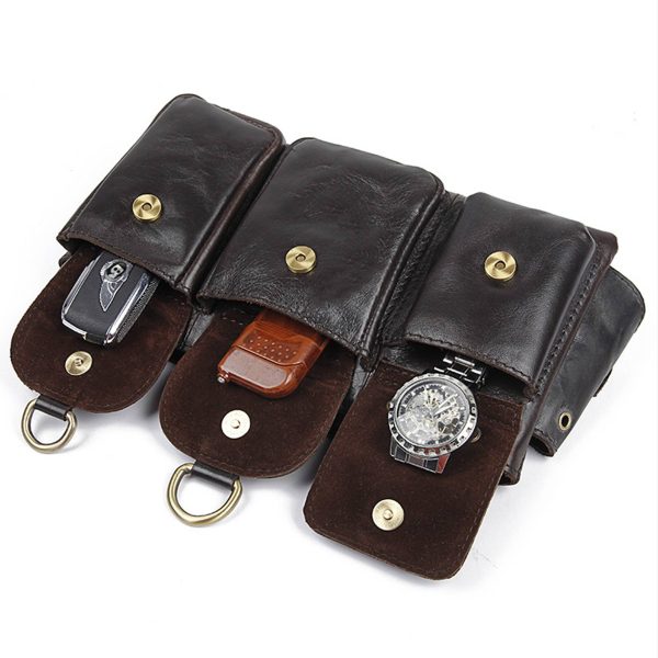 Leather Waterproof Fanny Bag - Image 3