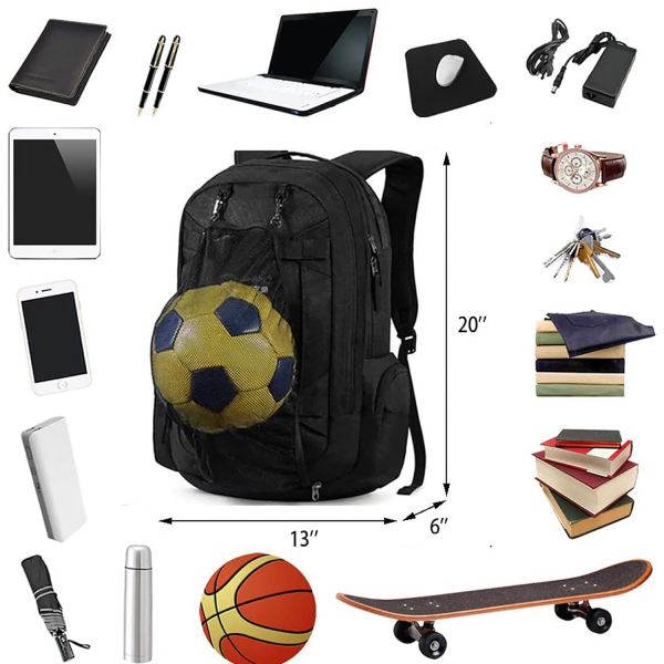 Oxford cloth shoulder multifunctional sports backpack - Image 3