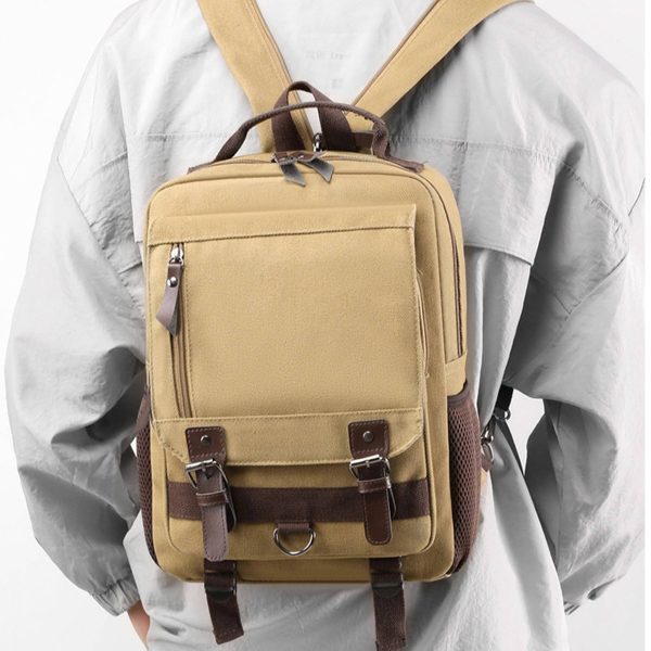 Canvas travel Cross-Body bag - Image 2
