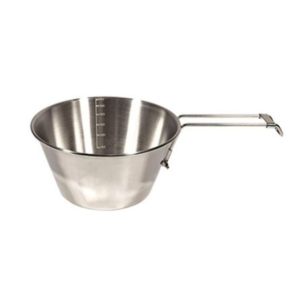 4Pcs Foldable Stainless Steel Camping Sierra Cup w/ Bag - Image 3