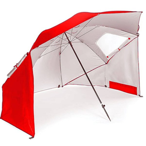 Portable Mesh Window Beach Umbrella Tent - Image 3
