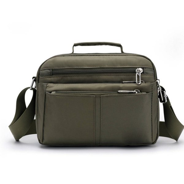 Multi Color Nylon Waterproof Casual Diagonal Cross-body Bag - Image 2