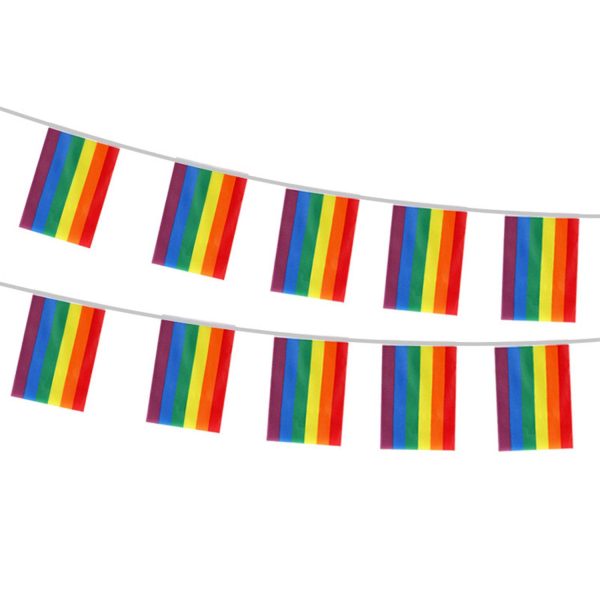 LGBT Rainbow polyester Pride Banner - Image 4