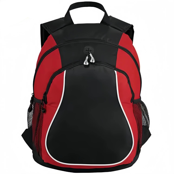 Retro Sports Backpack School Collegiate w/ Earphones Slot - Image 3