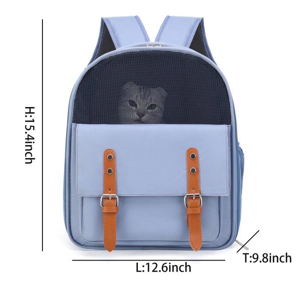 Pet Carrier Backpack with Breathable Design for Cat - Image 3