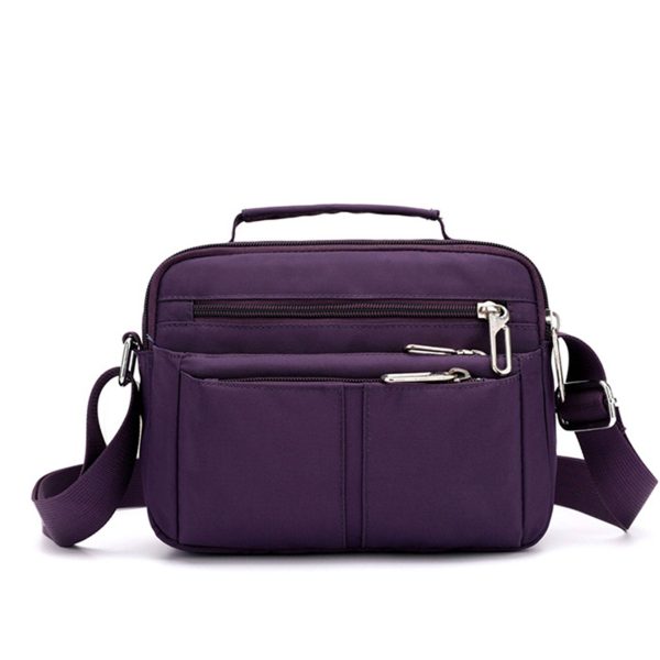 Multi Color Nylon Waterproof Casual Diagonal Cross-body Bag - Image 4