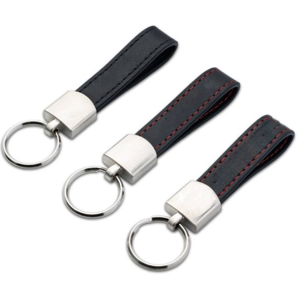 PU Leather Car Keychain - Image 3