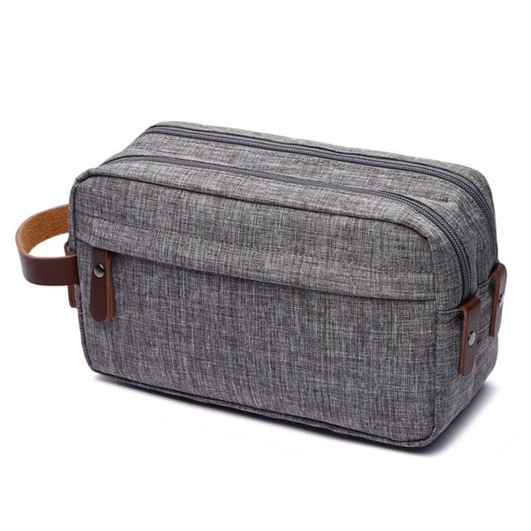 Polyester Waterproof Cosmetic Toiletry Bag - Image 3