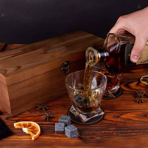 Whiskey Stone Glasses Gift Box Set - Image 4