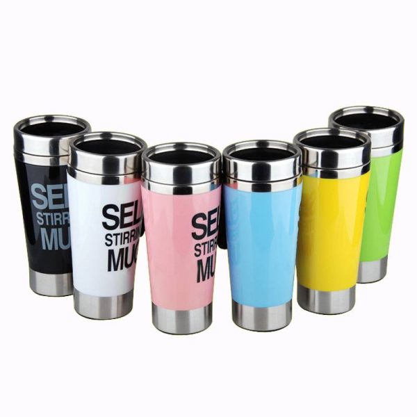 28oz Stainless Steel Auto Stirring Coffee Mug - Image 11