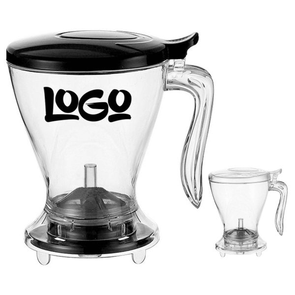 Manual Clear Plastic Coffee Filter