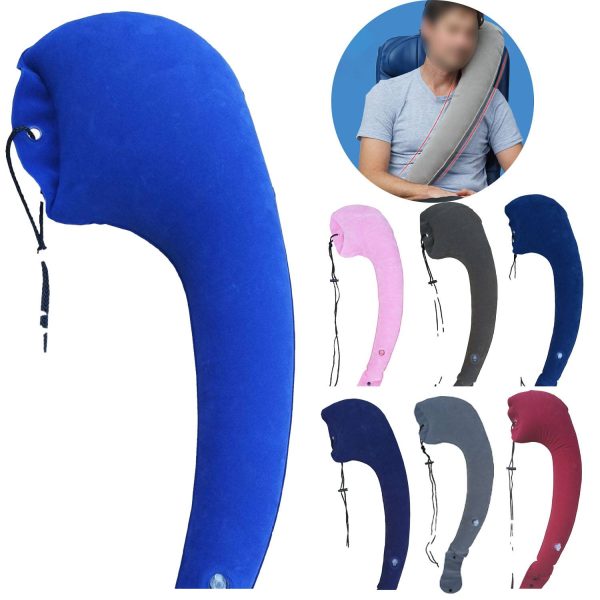 Inflatable Travel Neck & Body Pillow - Image 5
